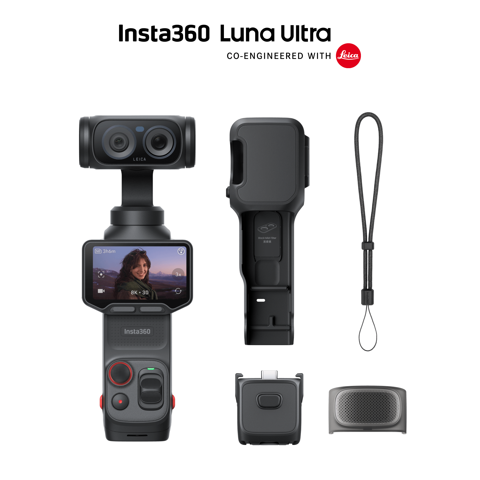 Insta360 Luna Ultra Standard Bundle Black