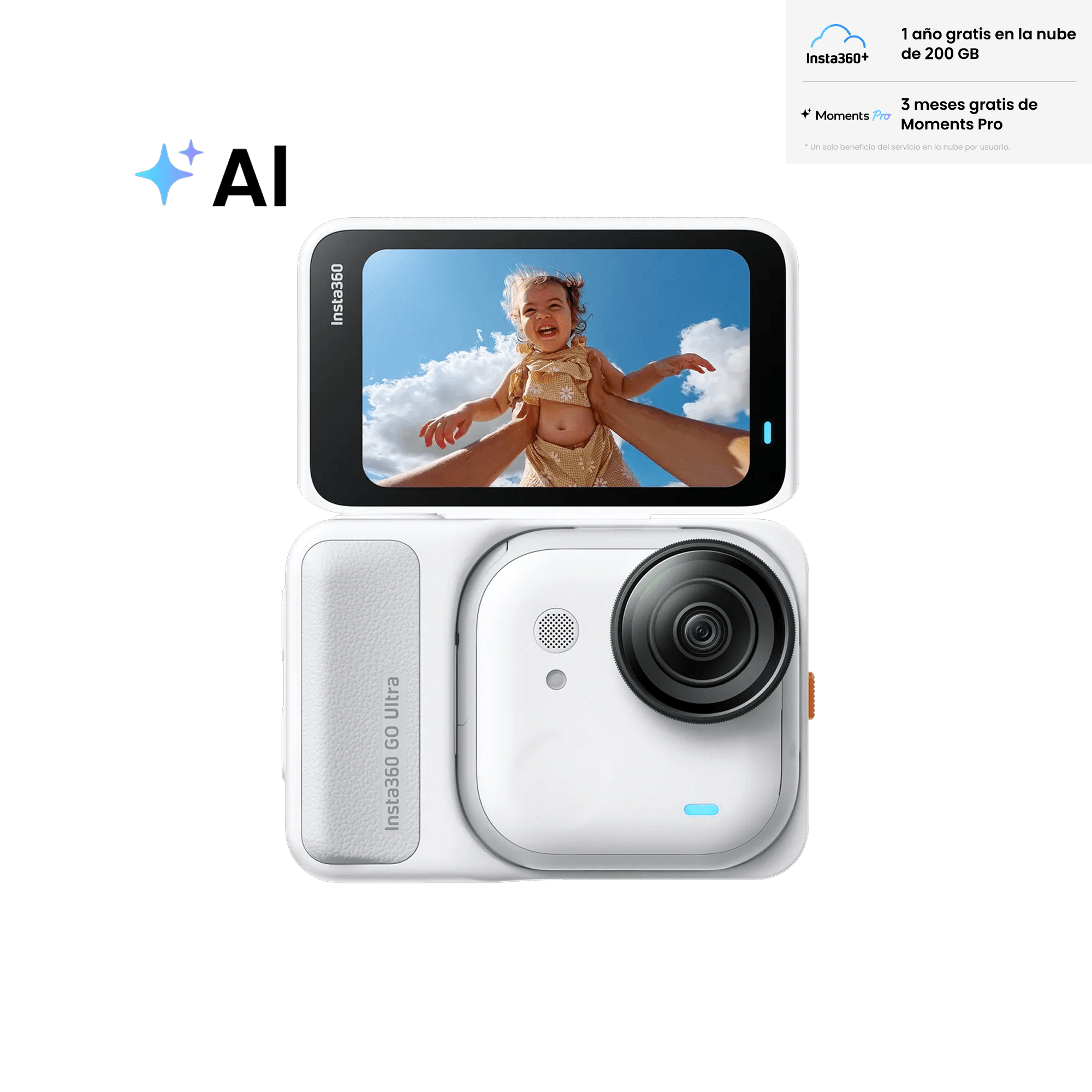 Insta360 Go Ultra Standard Bundle White